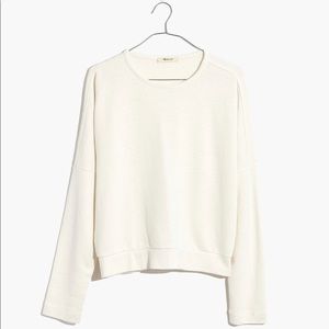 Madewell hemp boxy sweatshirt
